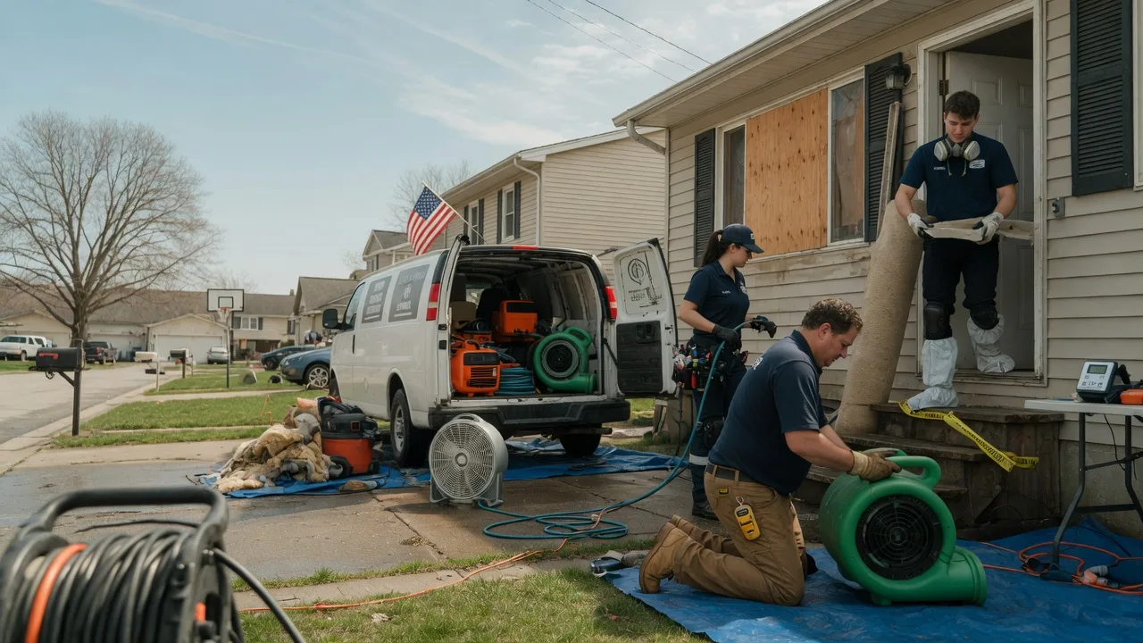 Water Damage Restoration in Burlington, OK near me